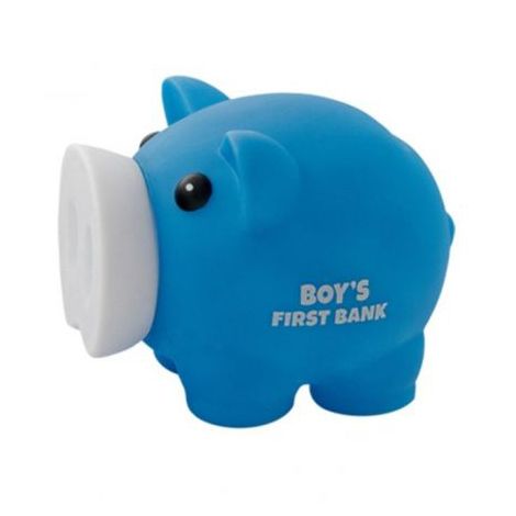 Skarbonka Maped Świnka Boy's First Bank, Niebieska